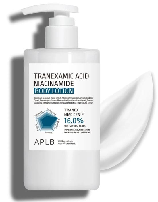 APLB - Loción Corporal Iluminadora con Ácido Tranexámico 2% y Niacinamida 5% 300ml