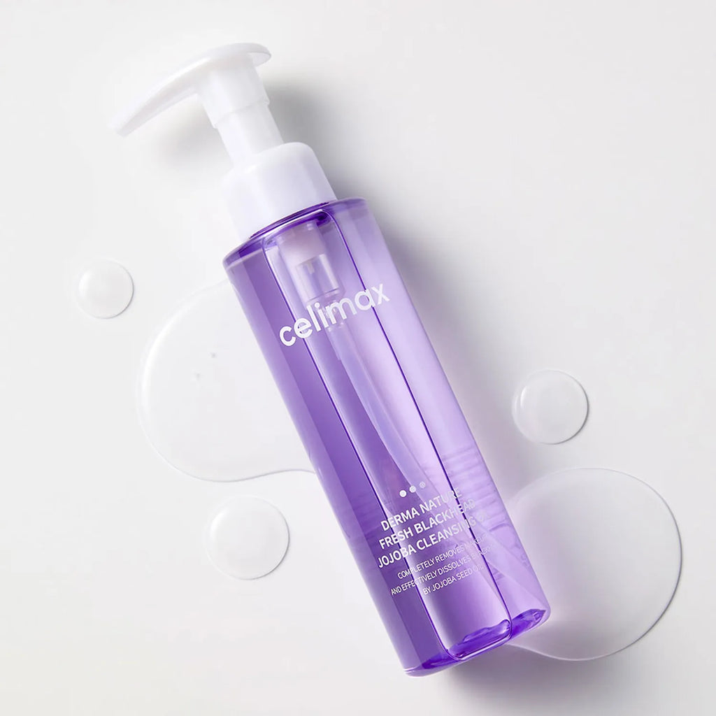 CELIMAX-DERMA NATURE FRESH BLACKHEAD JOJOBA CLEANSING OIL 150ML