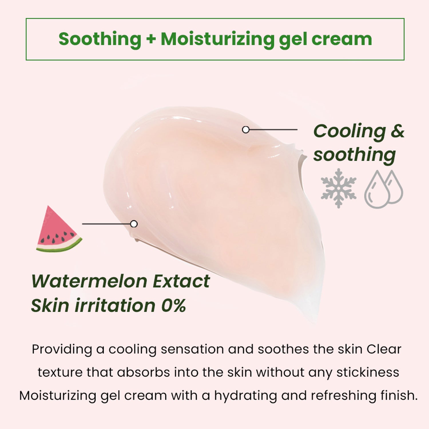 Heimish- Watermelon Moisture Soothing Gel Cream 110ml