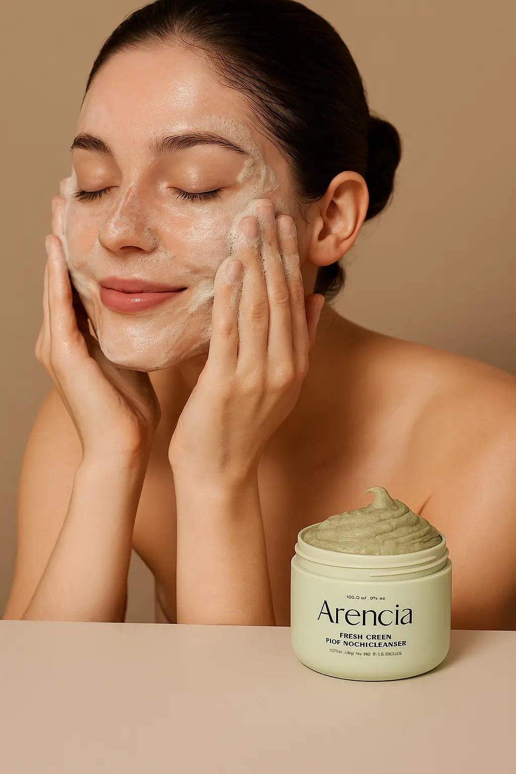 ARENCIA-FRESH GREEN RICE MOCHI CLEANSER 120G