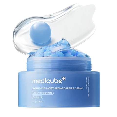 MEDICUBE - HYALURONIC MOISTURIZING CAPSULE CREAM 50gq||