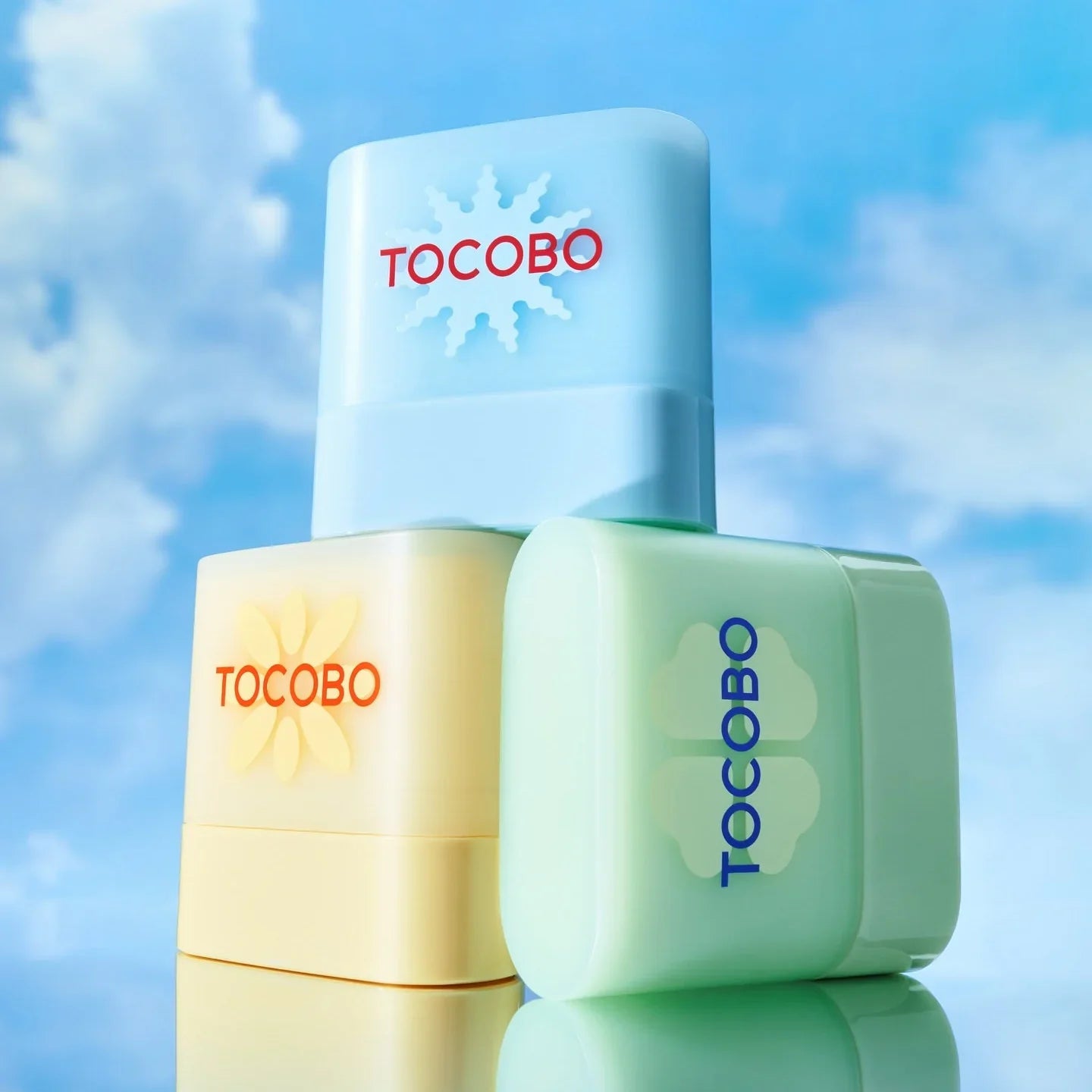 Tocobo- Mini Sun Stick + Keychain Holder Duo