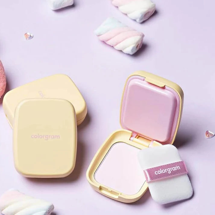 Colorgram- Sebum Retouching Blur Pact Powder