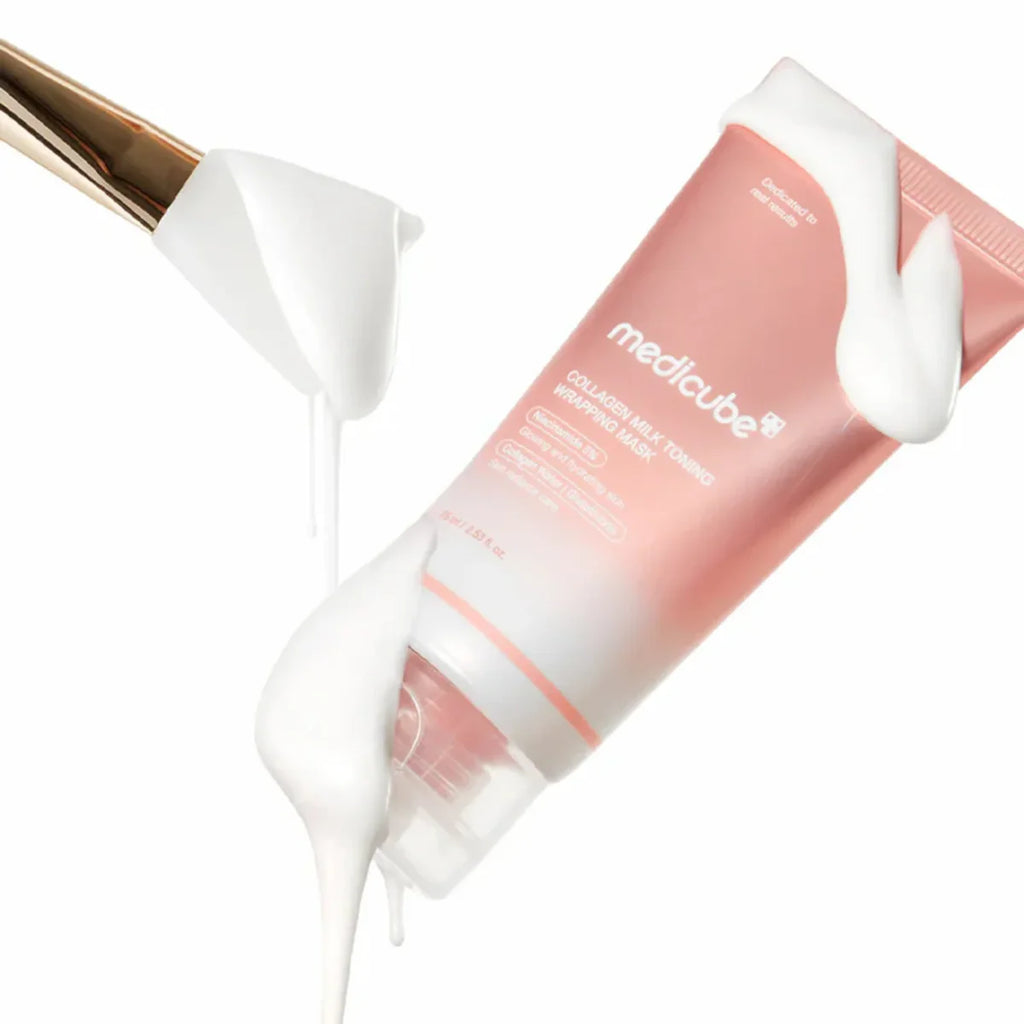 Medicube – Collagen Milk Toning Wrapping Mascarilla 75ml