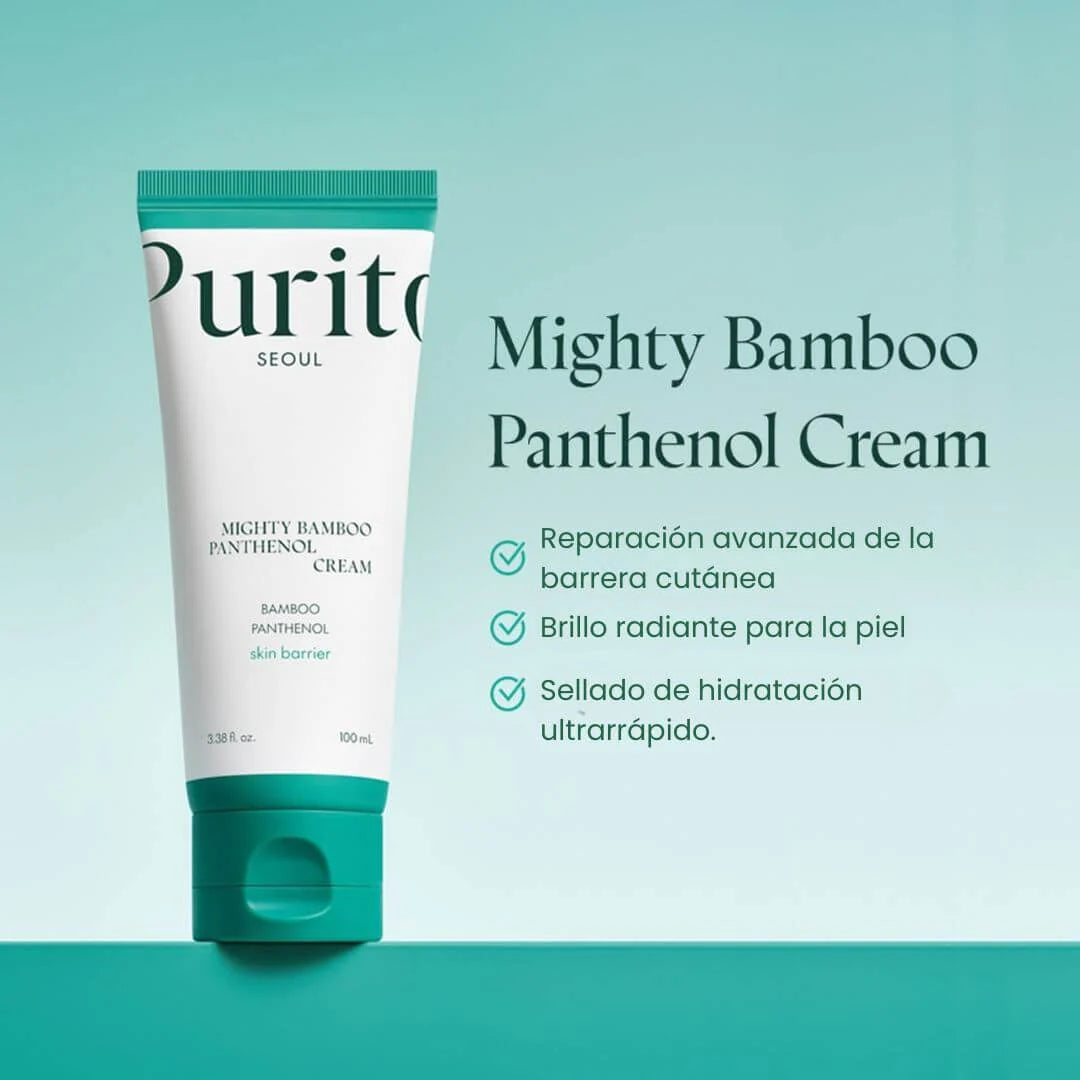 Purito- Mighty Bamboo Panthenol Cream 100ml