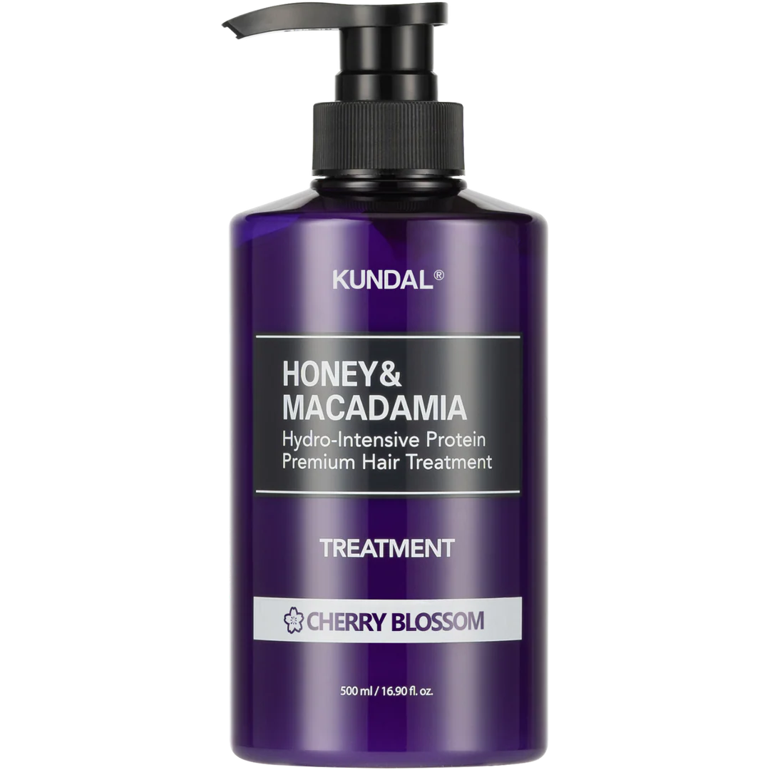 KUNDAL - HONEY & MACADAMIA PROTEIN TREATMENT CHERRY BLOSSOM 500ML