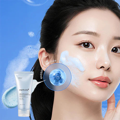 Medicube - ZERO PORE SA CLEAR CAPSULE CLEANSING FOAM 120g