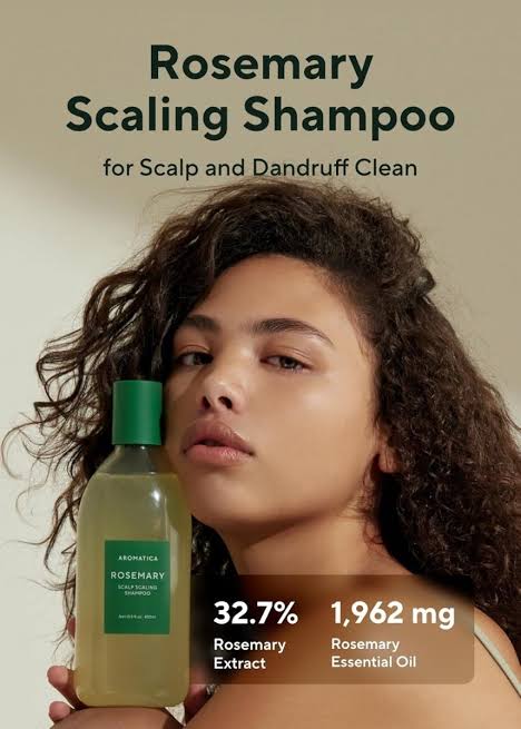 Aromatica - Rosemary Scalp Scaling shampoo 400ml
