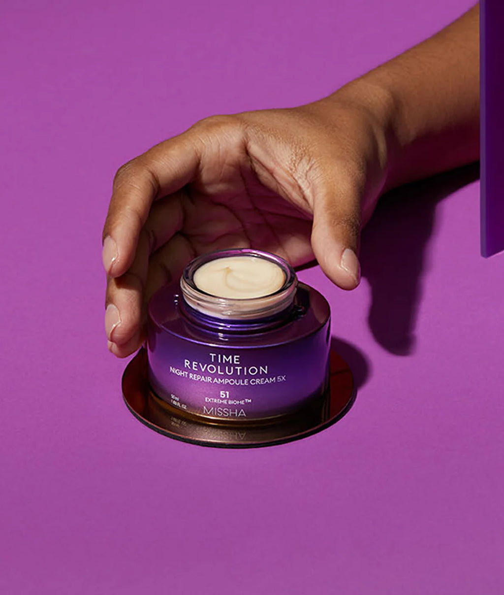 Missha- Time Revolution Night Repair Ampoule Cream 5x 50ml